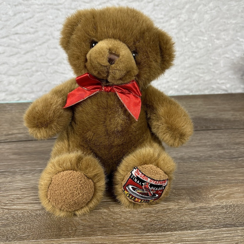 10" Build A Bear Plush St Louis Cardinals Busch Stadium Final Season 2005 Steady